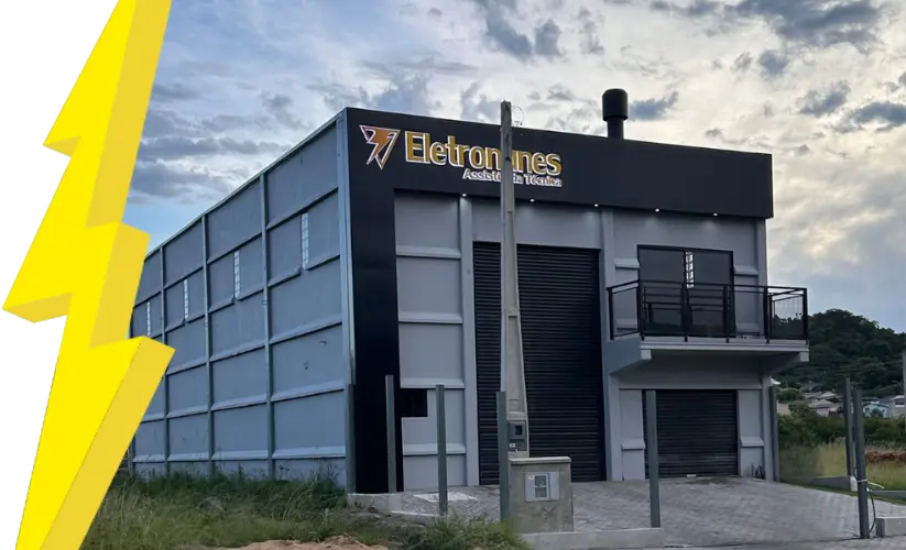 Fachada da Eletronunes Assistência Técnica