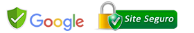 Site seguro verificado pelo Google